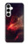 S3897 Espace nébuleuse rouge Etui Coque Housse pour Samsung Galaxy A35 5G