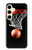 S0066 Le basket-ball Etui Coque Housse pour Samsung Galaxy S24