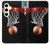 S0066 Le basket-ball Etui Coque Housse pour Samsung Galaxy S24