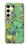 S0210 Van Gogh Irises Etui Coque Housse pour Samsung Galaxy S24