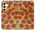 S0236 Pizza Etui Coque Housse pour Samsung Galaxy S24