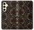 S0553 serpent Peau Etui Coque Housse pour Samsung Galaxy S24