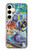 S0588 mur de graffiti Etui Coque Housse pour Samsung Galaxy S24