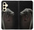S1597 Noir Mamba Serpent Etui Coque Housse pour Samsung Galaxy S24