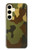 S1602 Camo Camouflage Imprimé graphique Etui Coque Housse pour Samsung Galaxy S24