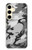 S1721 Neige Camouflage Imprimé graphique Etui Coque Housse pour Samsung Galaxy S24