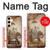 S2102 Art de la peinture thaïlandaise Bouddha sur Elephant Etui Coque Housse pour Samsung Galaxy S24