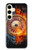 S2289 Roulette Casino Pari Etui Coque Housse pour Samsung Galaxy S24