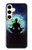 S2527 Yoga La nature Univers Etui Coque Housse pour Samsung Galaxy S24