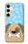 S2669 Mignon os chien pattes Dessin animé Etui Coque Housse pour Samsung Galaxy S24