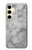 S2845 Texture en marbre gris Etui Coque Housse pour Samsung Galaxy S24