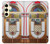 S2853 Jukebox appareil de lecture Etui Coque Housse pour Samsung Galaxy S24