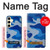 S2958 Armée Bleu Camo Camouflage Etui Coque Housse pour Samsung Galaxy S24