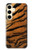S2962 Tigre Stripes imprimé graphique Etui Coque Housse pour Samsung Galaxy S24