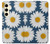 S3009 Daisy bleu Etui Coque Housse pour Samsung Galaxy S24