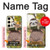 S3138 Peinture mignon bébé Sloth Etui Coque Housse pour Samsung Galaxy S24