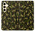 S3356 Camo camouflage de fille Etui Coque Housse pour Samsung Galaxy S24
