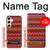 S3404 Aztèques Motif Etui Coque Housse pour Samsung Galaxy S24