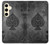 S3446 Noir Ace Spade Etui Coque Housse pour Samsung Galaxy S24