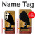 S3453 Africaine Reine Néfertiti Silhouette Etui Coque Housse pour Samsung Galaxy S24