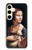 S3471 Lady hermine Leonardo da Vinci Etui Coque Housse pour Samsung Galaxy S24