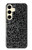 S3478 Mots drôles Noirboard Etui Coque Housse pour Samsung Galaxy S24
