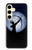 S3489 Indian Lune Chasseur Etui Coque Housse pour Samsung Galaxy S24
