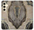 S3700 Imprimé graphique or marbré Etui Coque Housse pour Samsung Galaxy S24