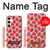 S3719 Modèle de fraise Etui Coque Housse pour Samsung Galaxy S24