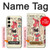 S3820 Poupée de papier de mode de cow-girl vintage Etui Coque Housse pour Samsung Galaxy S24