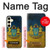 S3858 Drapeau de l'Ukraine Etui Coque Housse pour Samsung Galaxy S24
