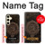 S3902 Horloge Steampunk Etui Coque Housse pour Samsung Galaxy S24