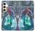 S3912 Jolie petite sirène Aqua Spa Etui Coque Housse pour Samsung Galaxy S24