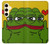 S3945 Pepe Love doigt du milieu Etui Coque Housse pour Samsung Galaxy S24