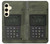 S3959 Impression graphique de la radio militaire Etui Coque Housse pour Samsung Galaxy S24