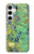 S0210 Van Gogh Irises Etui Coque Housse pour Samsung Galaxy S24 Plus