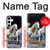 S0246 Cheval Blanc Etui Coque Housse pour Samsung Galaxy S24 Plus