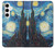 S0582 Van Gogh Starry Nights Etui Coque Housse pour Samsung Galaxy S24 Plus