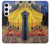 S0929 Van Gogh Café Terrasse Etui Coque Housse pour Samsung Galaxy S24 Plus