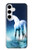 S1130 licorne Cheval Etui Coque Housse pour Samsung Galaxy S24 Plus