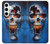 S1462 vampire crâne Etui Coque Housse pour Samsung Galaxy S24 Plus