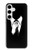 S1591 Anonymous Homme en Costume Noir Etui Coque Housse pour Samsung Galaxy S24 Plus