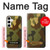 S1602 Camo Camouflage Imprimé graphique Etui Coque Housse pour Samsung Galaxy S24 Plus