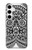 S1655 Tatouage maori Etui Coque Housse pour Samsung Galaxy S24 Plus