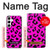 S1850 Motif rose Léopard Etui Coque Housse pour Samsung Galaxy S24 Plus