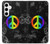 S2356 Signe de paix Etui Coque Housse pour Samsung Galaxy S24 Plus