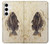 S2562 fossile poisson Etui Coque Housse pour Samsung Galaxy S24 Plus