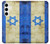 S2614 Israël Vieux Drapeau Etui Coque Housse pour Samsung Galaxy S24 Plus