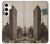 S2832 New York 1903 Flatiron Cartes Postales Bâtiment Etui Coque Housse pour Samsung Galaxy S24 Plus