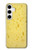 S2913 Texture de fromage Etui Coque Housse pour Samsung Galaxy S24 Plus